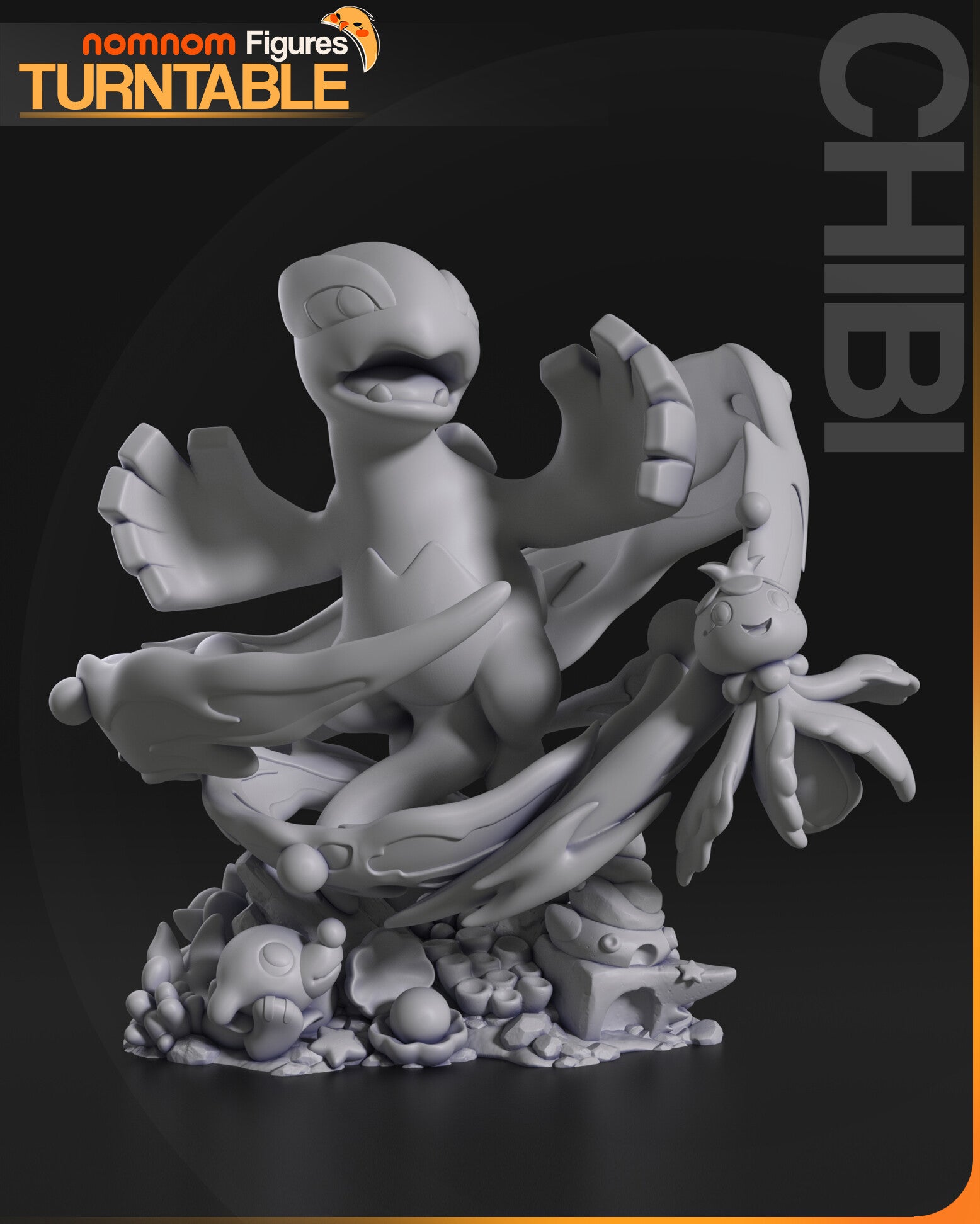 Pokemon Chibi Lugia Garage Kit