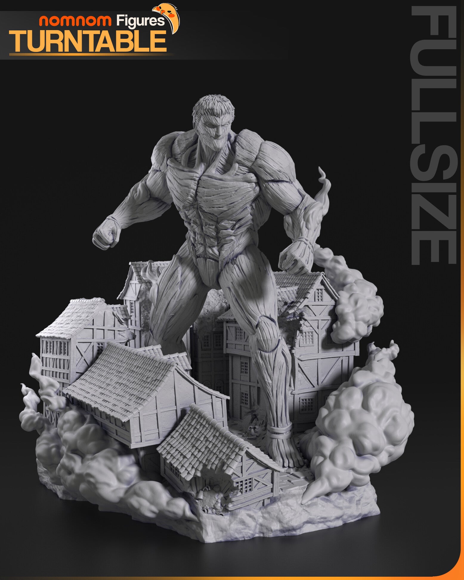 Attack on Titan Armored Titan Garage Kit