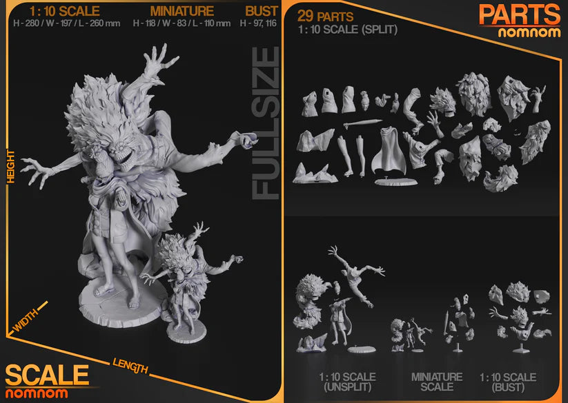 Dandadan Granny Sekio and Turbo Granny Garage Kit