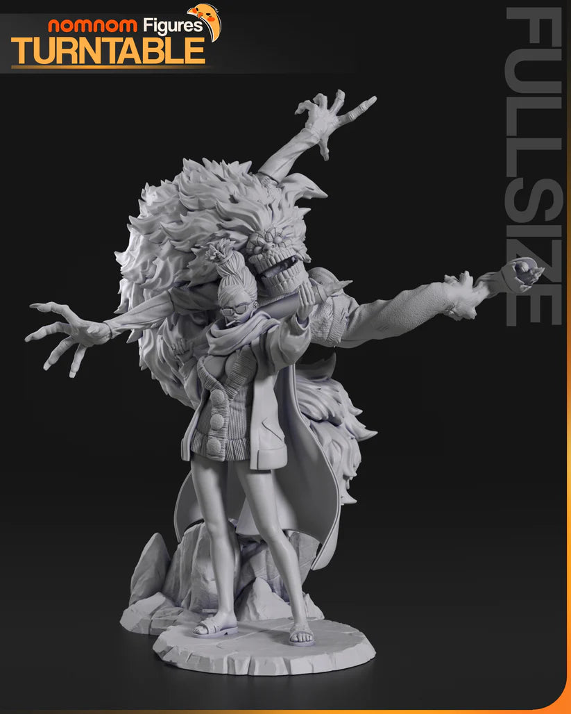 Dandadan Granny Sekio and Turbo Granny Garage Kit