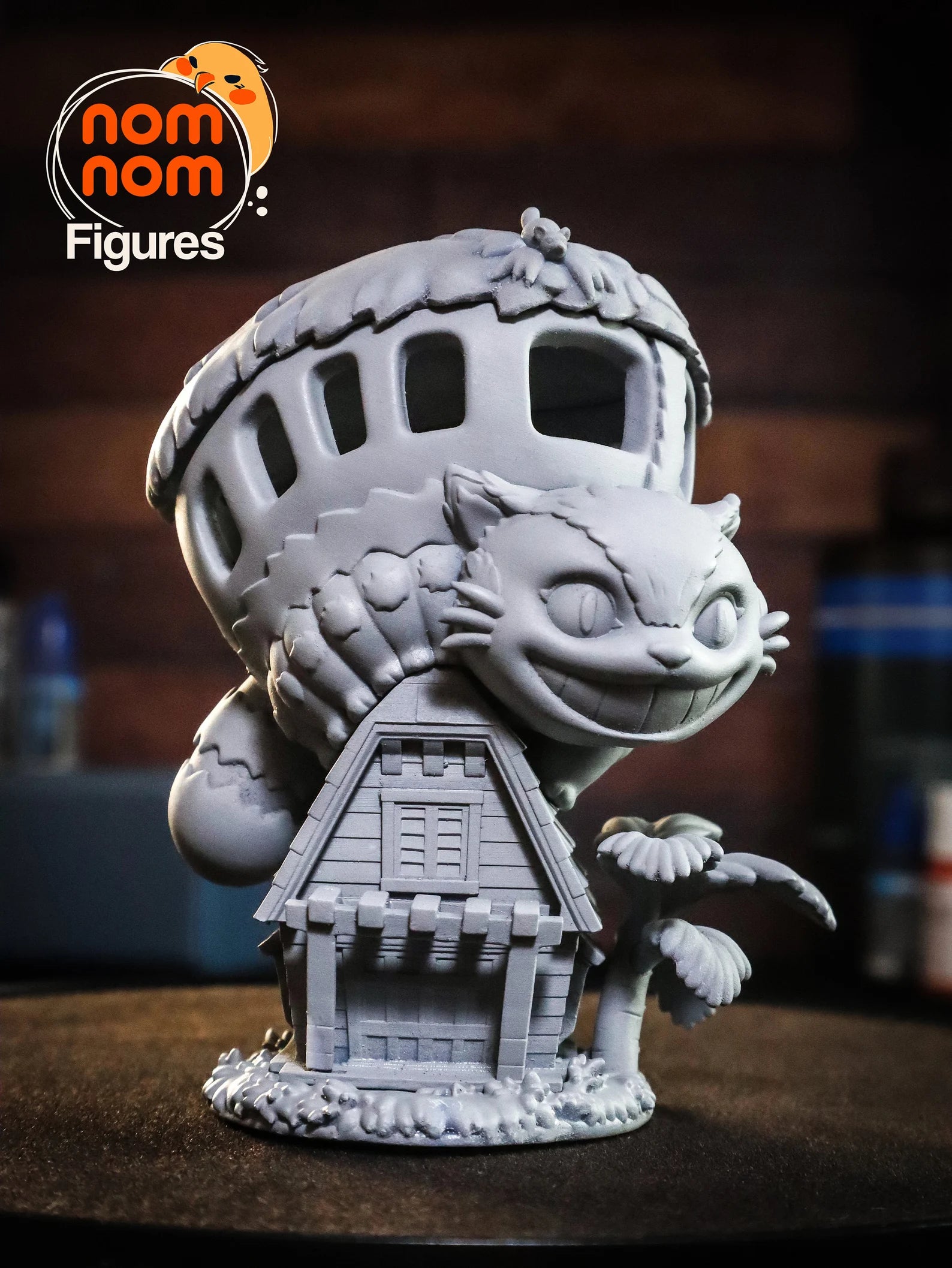 My Neighbor Totoro Chibi Catbus Garage Kit