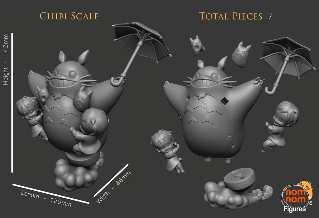 Chibi Totoro Garage kit