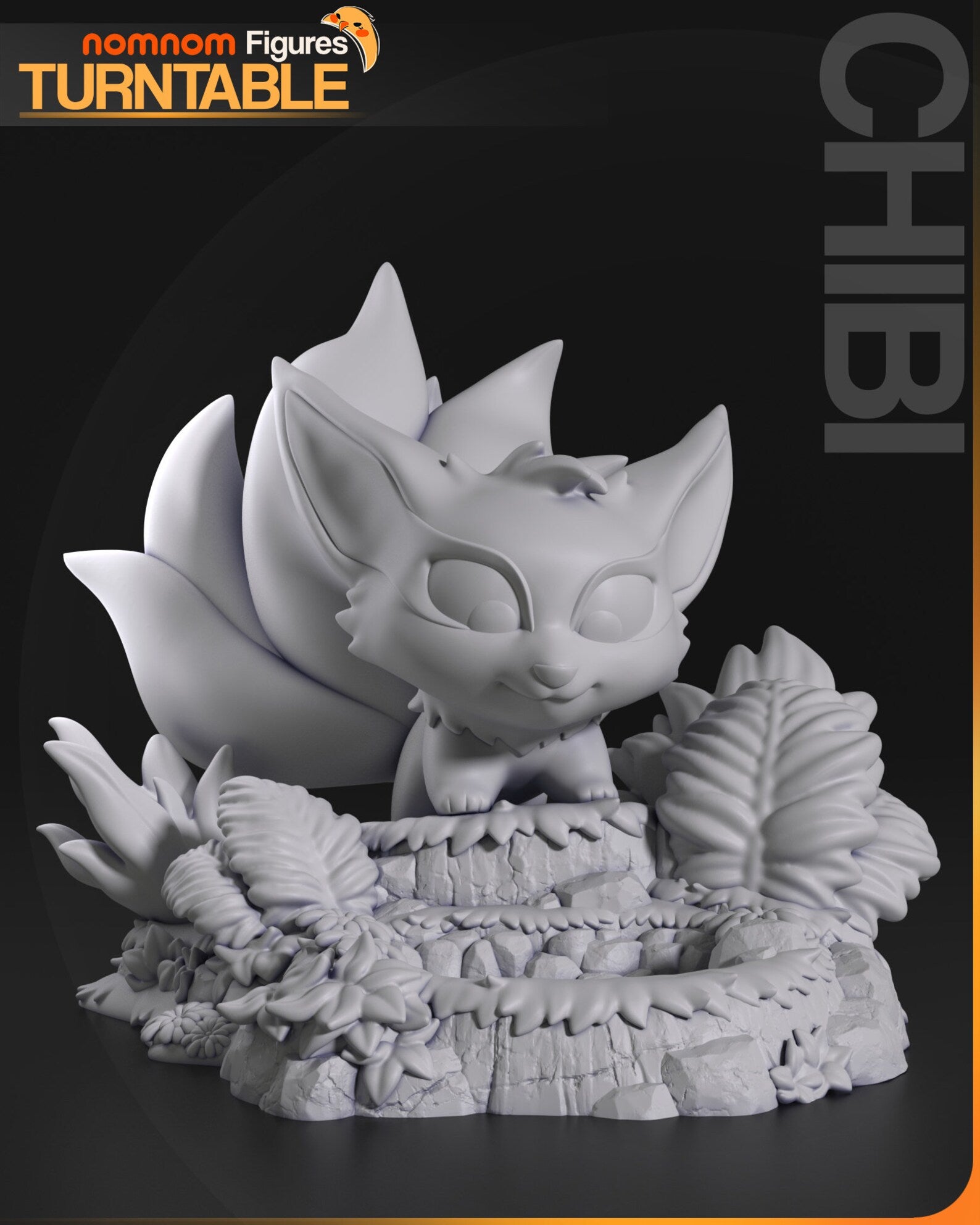 Naruto Chibi Kurama Garage Kit