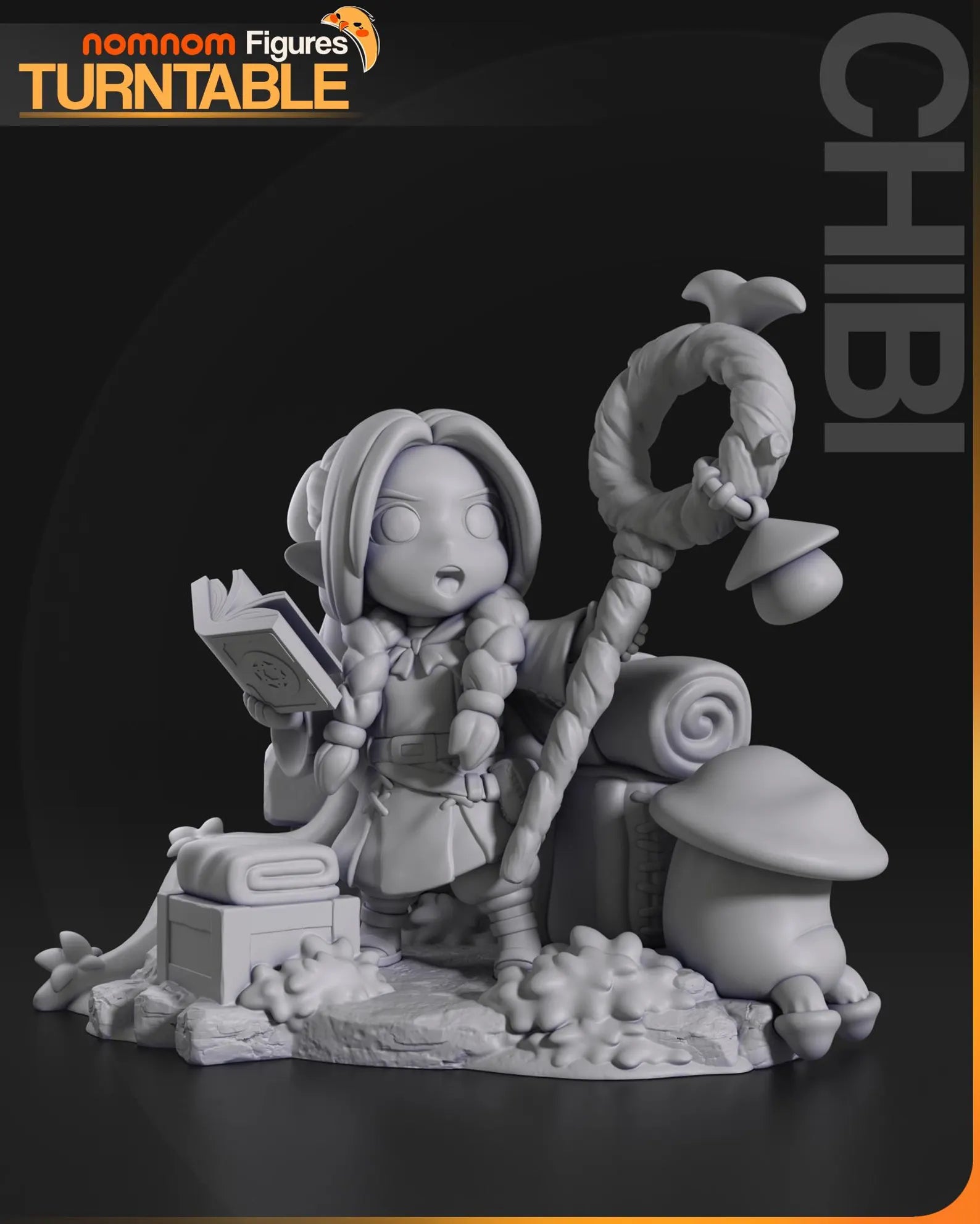 Delicious In  Dungeon Chibi Marcille Garage Kit