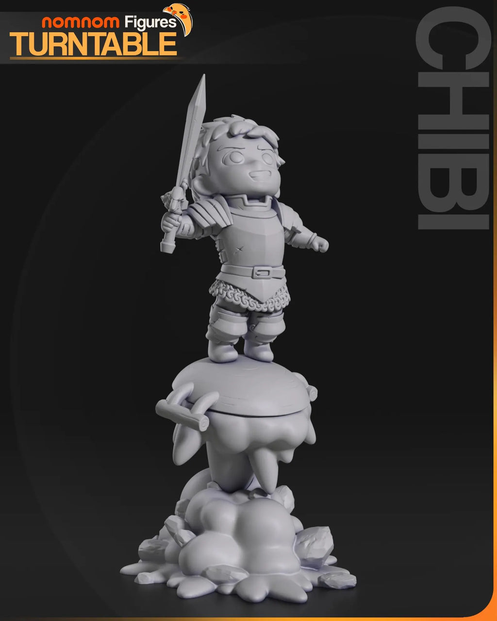 Delicious In Dungeon Chibi Laios Garage Kit