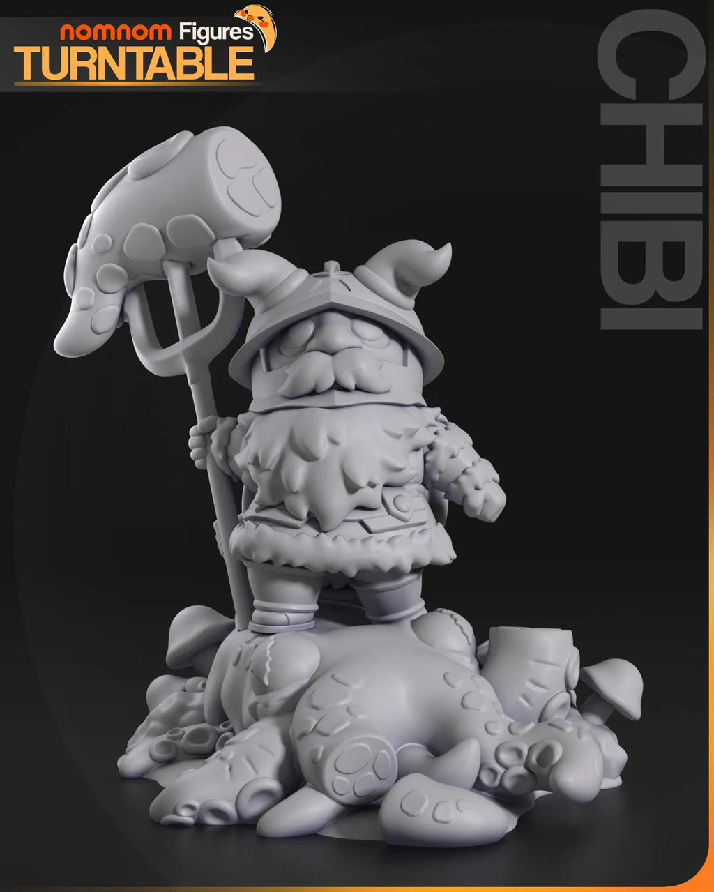 Delicious In Dungeon Senshi Chibi Garage kit