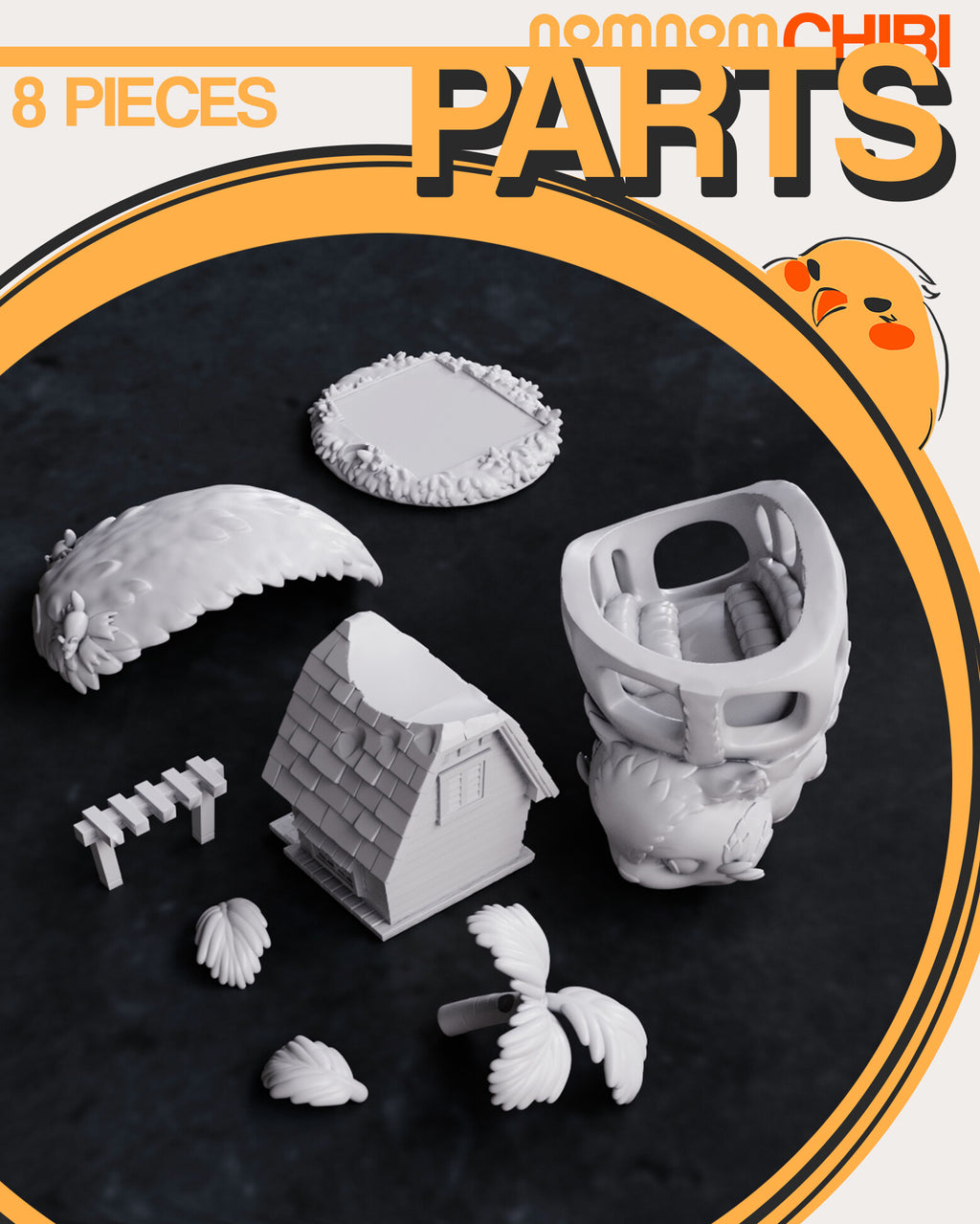 My Neighbor Totoro Chibi Catbus Garage Kit