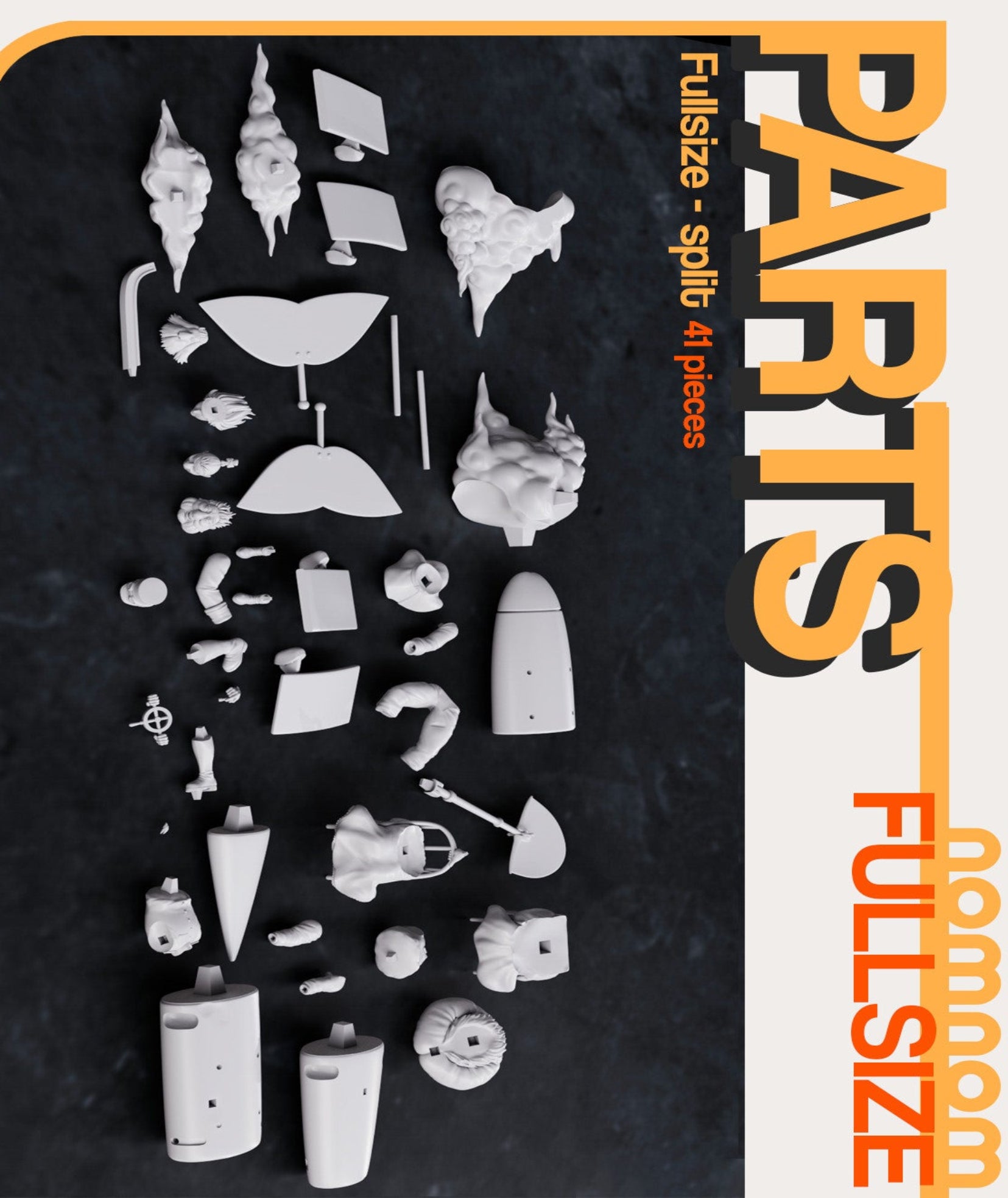 Howl's Moving Castle Fly Copter Garage kit