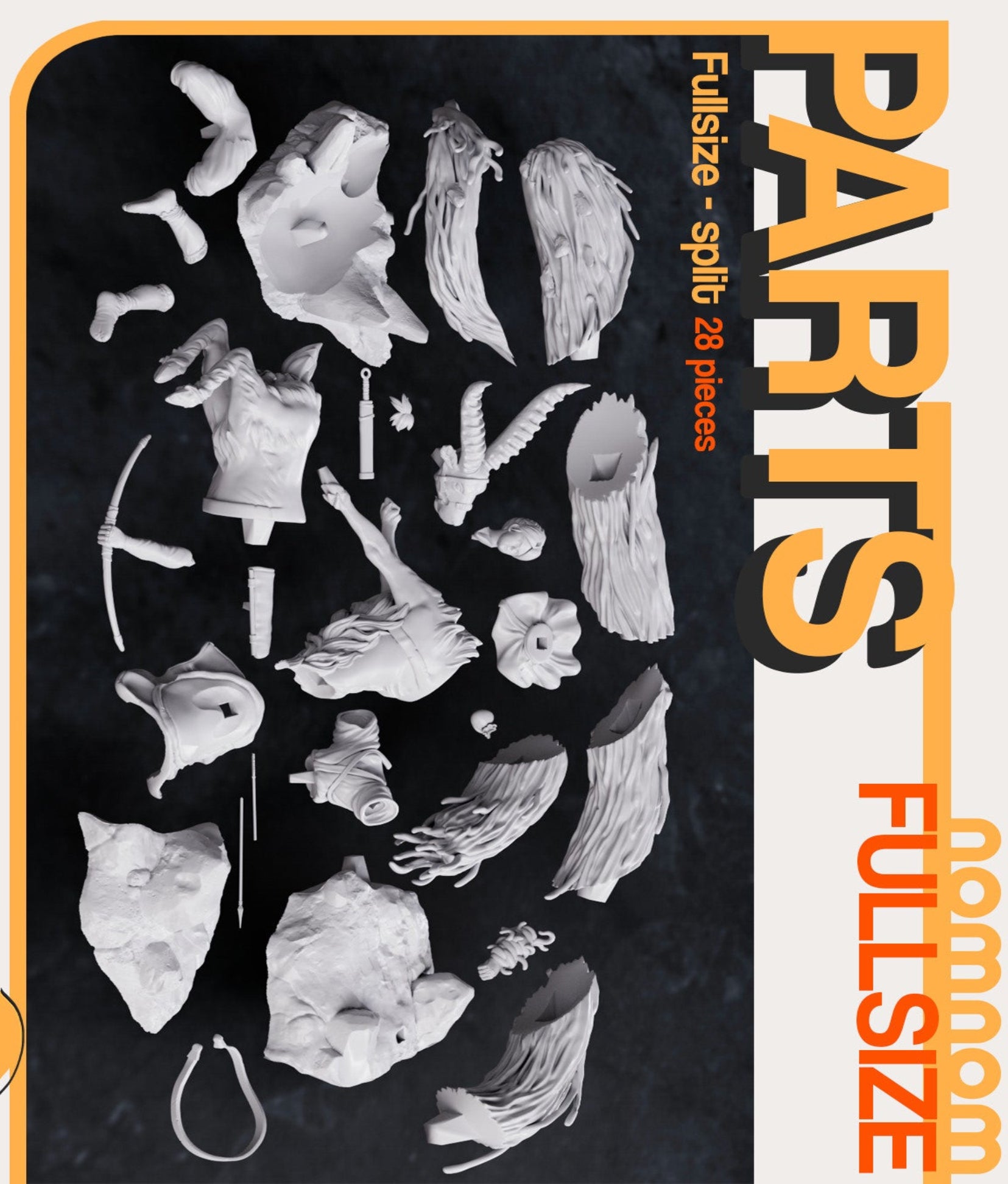 Princess Mononoke Ashitaka Garage Kit