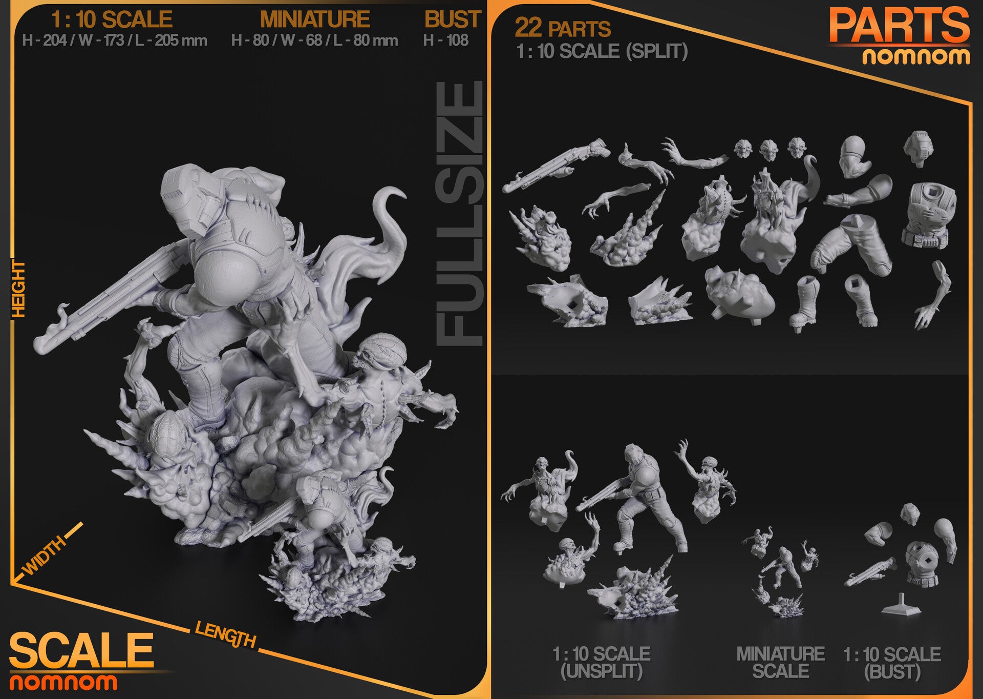 Doom Doom Guy Garage Kit