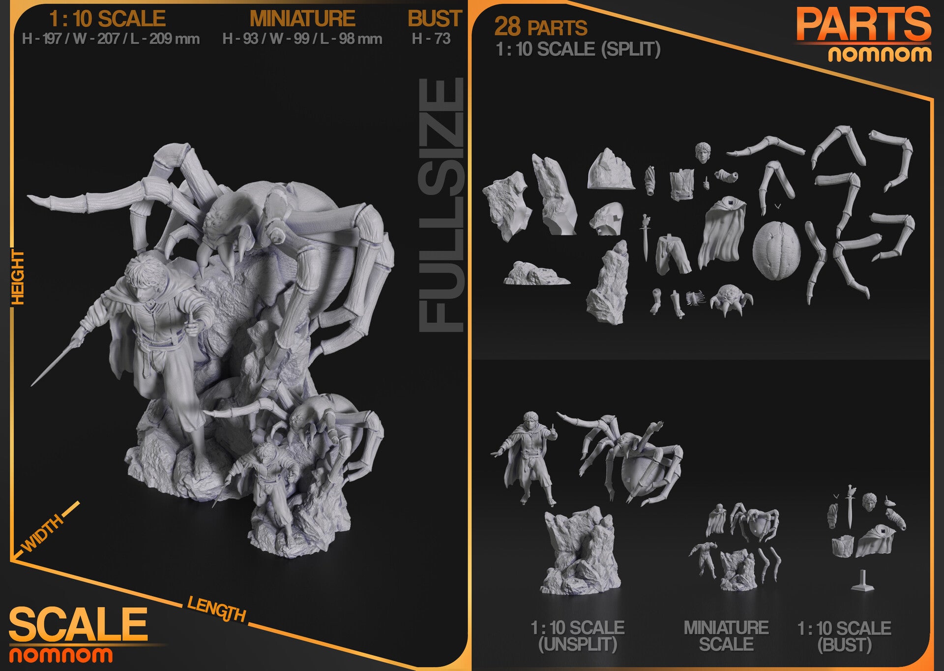 Lord of The Rings Frodo Garage kit