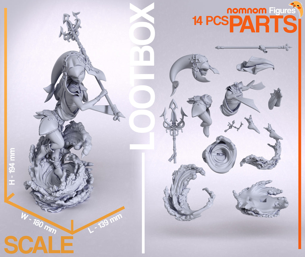 Legend of Zelda Mipha Garage kit