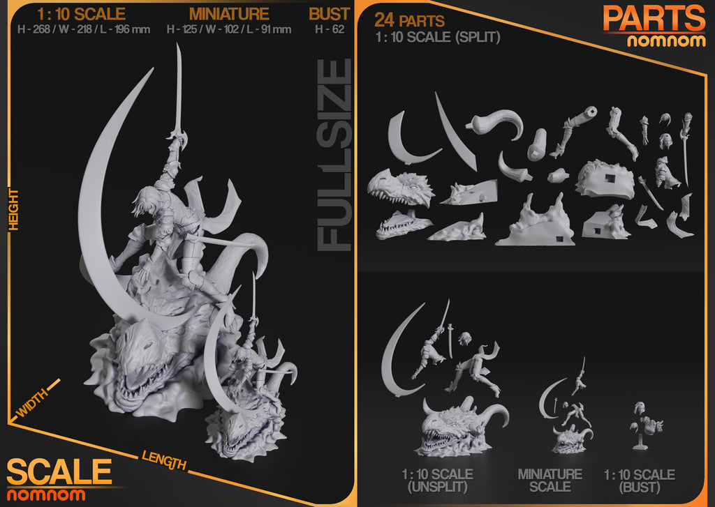 Solo Leveling Cha Hae-In Garage Kit