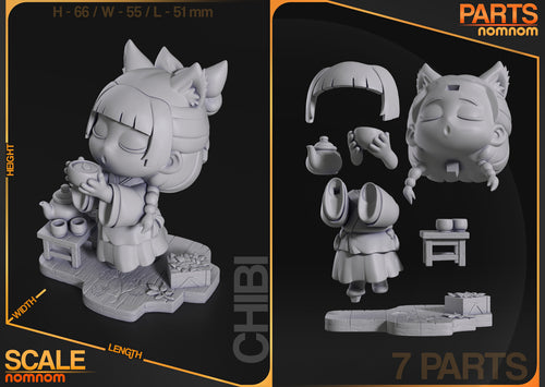 Apothecary Diaries Chibi Maomao Garage Kit
