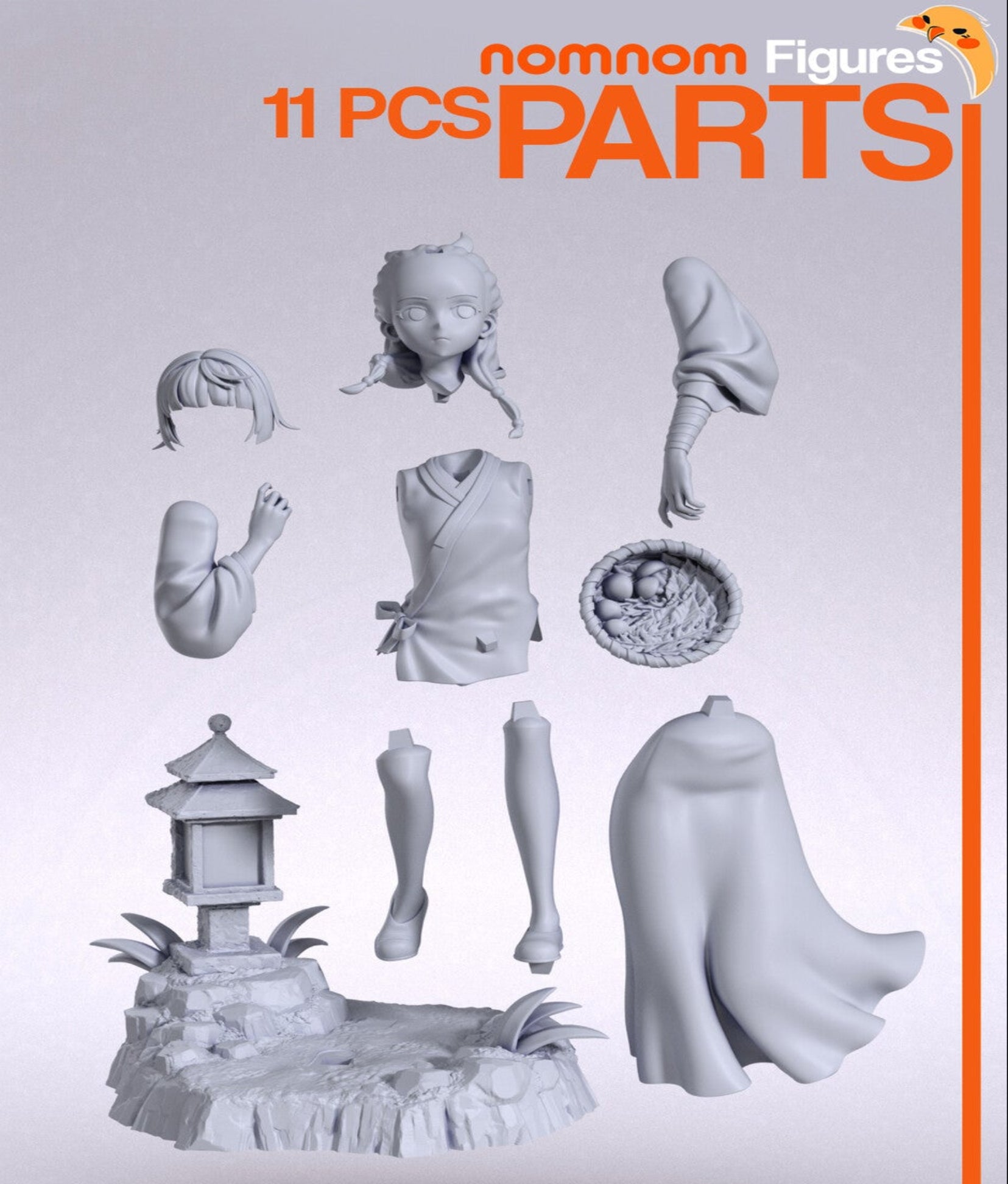 Apothecary Diaries Maomao Garage Kit – Mineral Rain Studio