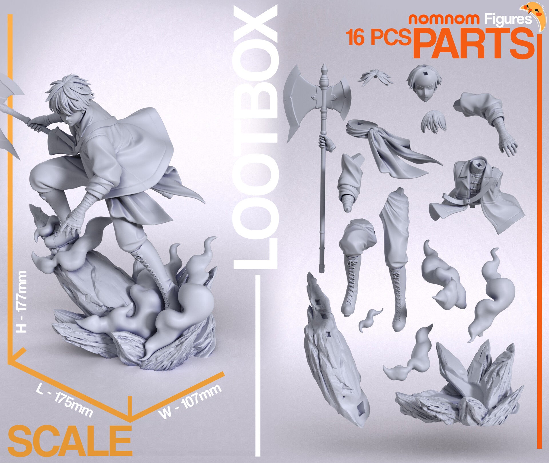 Frieren: Journey's End Stark Garage Kit