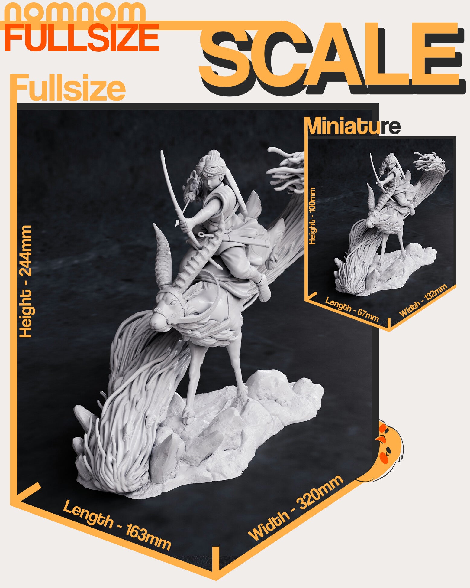 Princess Mononoke Ashitaka Garage Kit