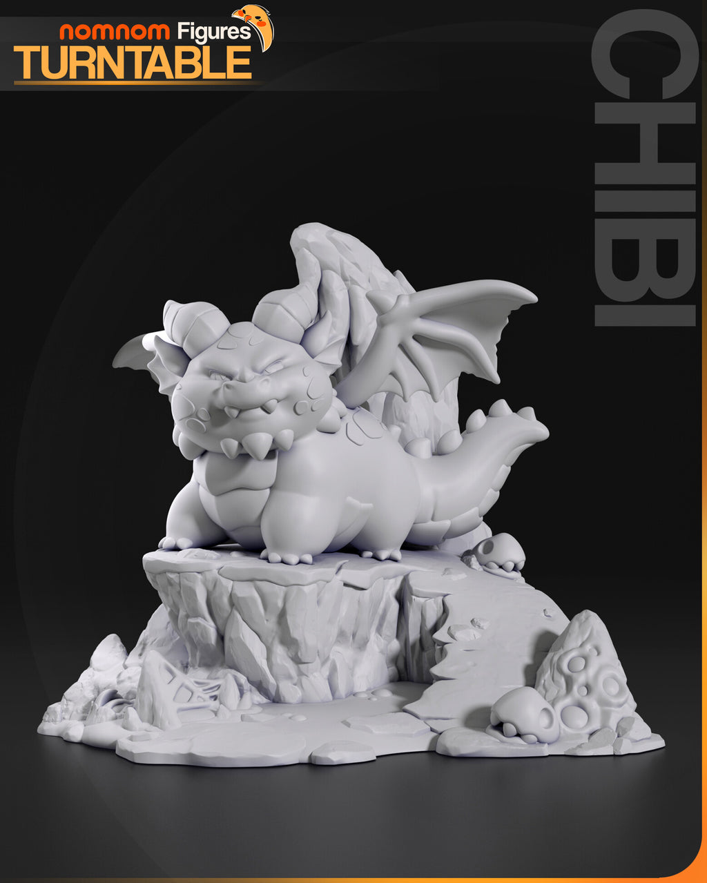 D&D Chibi Themberchaud Garage kit