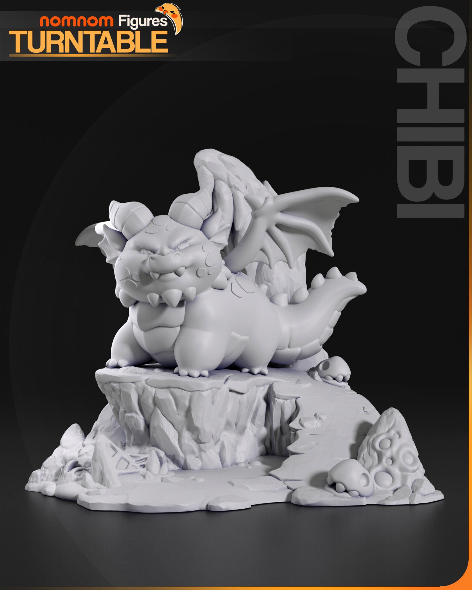 D&D Chibi Themberchaud Garage kit