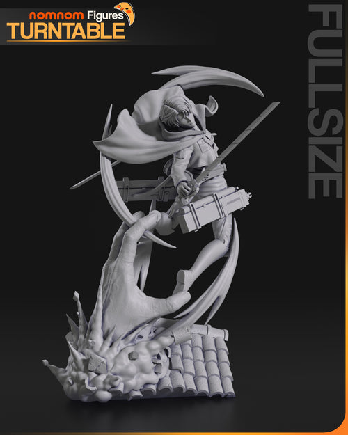 Attack on Titan Levi Garage Kit