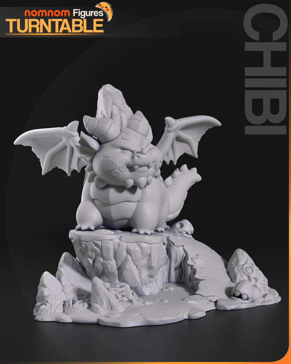 D&D Chibi Themberchaud Garage kit