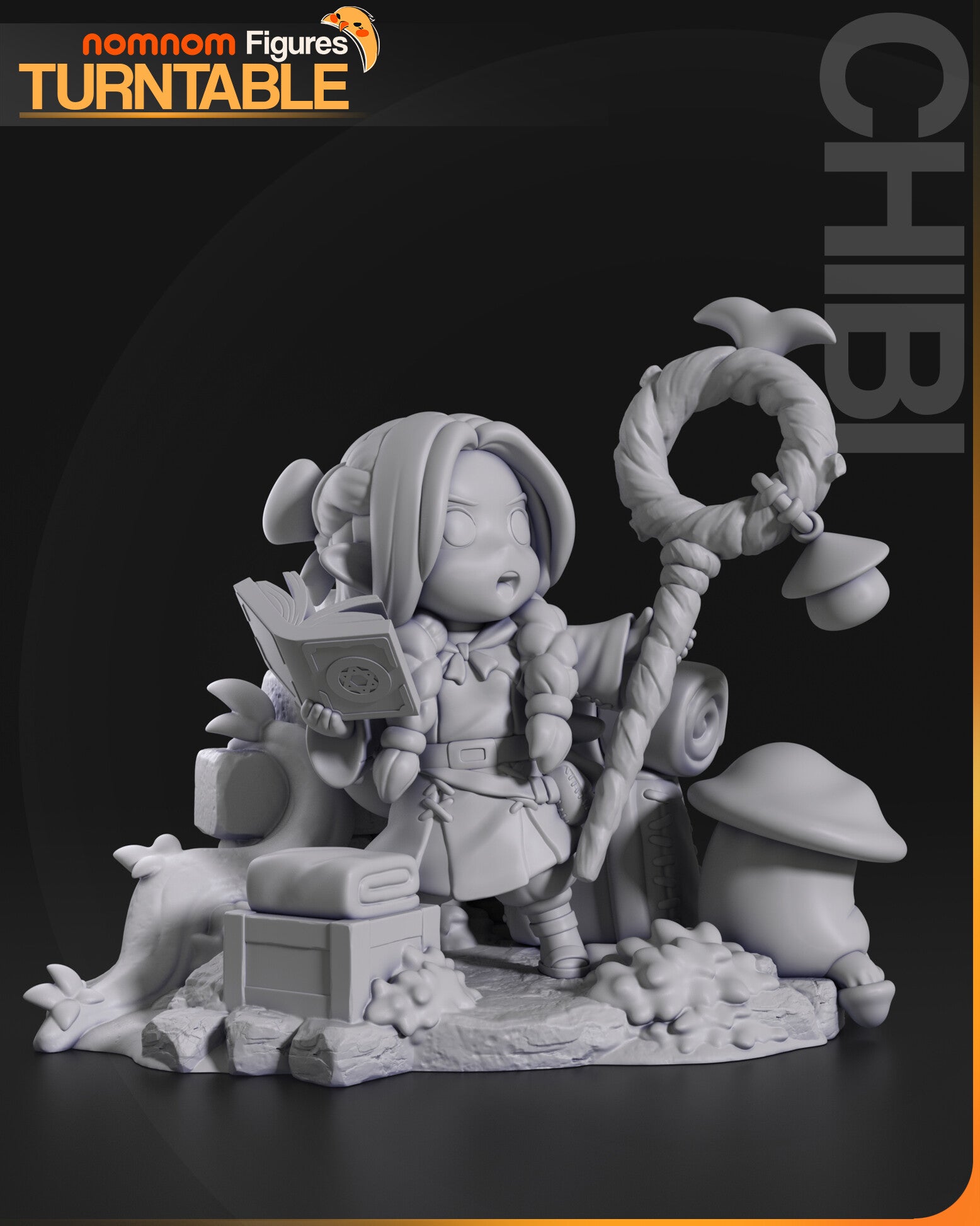 Delicious In  Dungeon Chibi Marcille Garage Kit