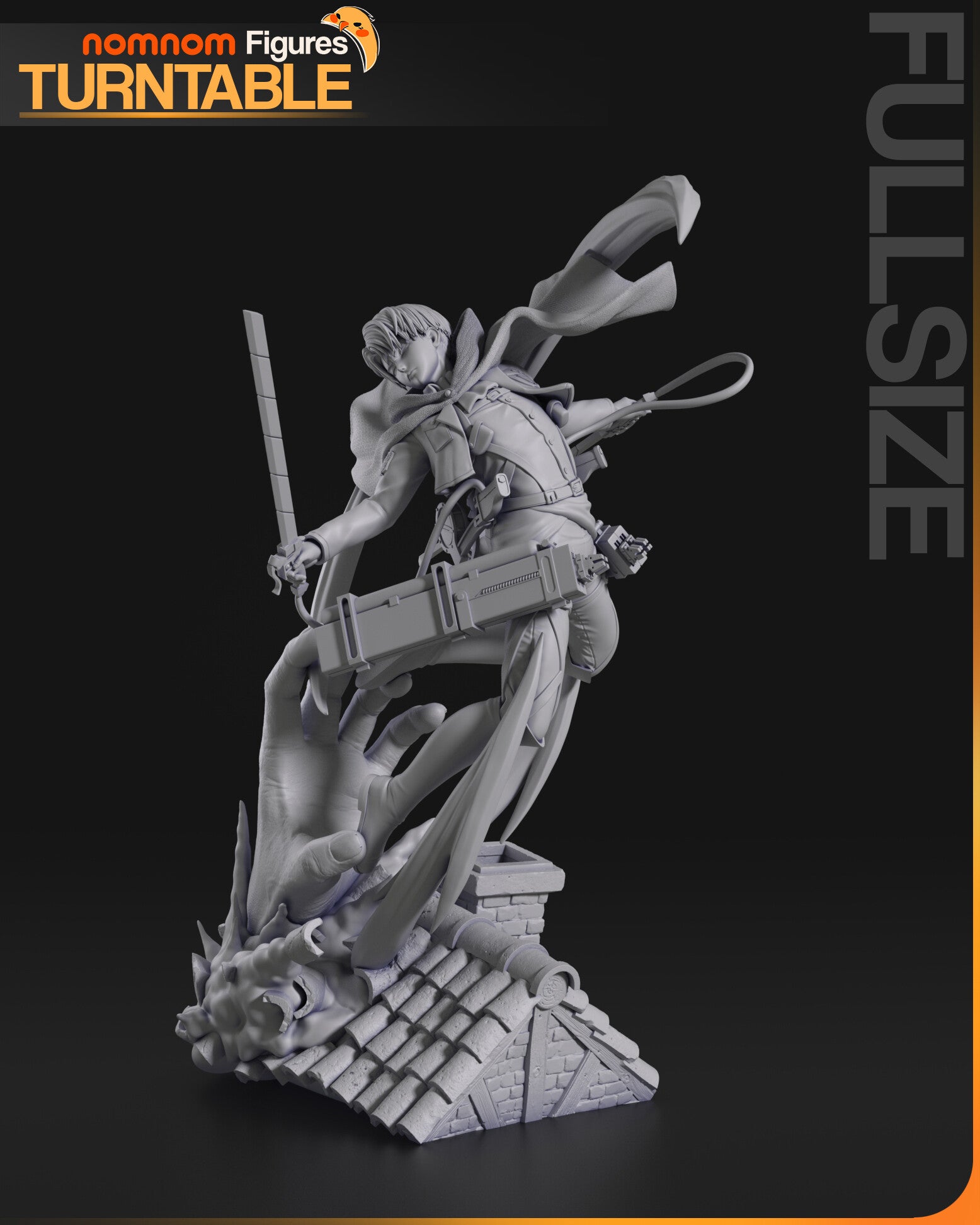 Attack on Titan Levi Garage Kit
