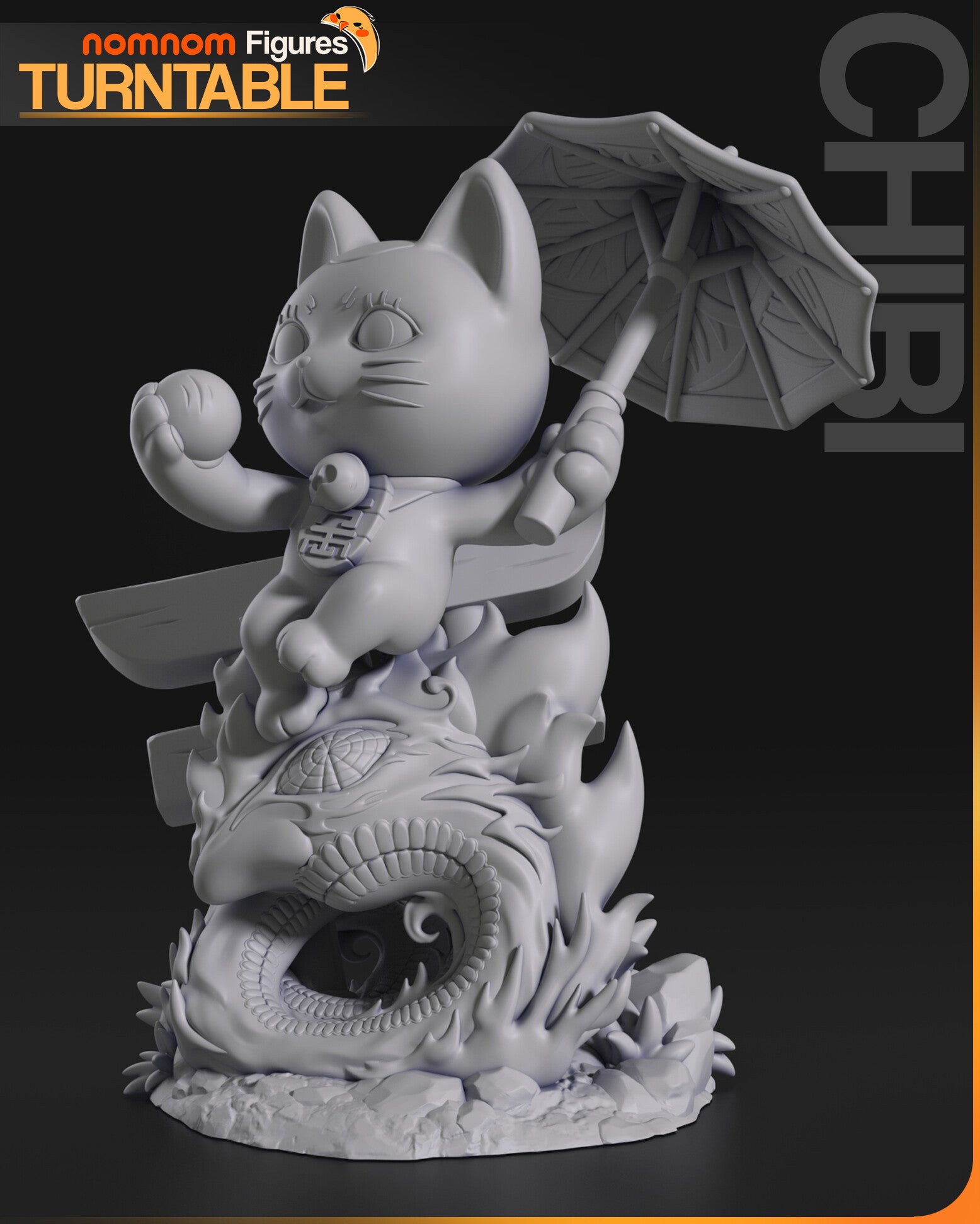 Dandadan Chibi Turbo Granny Garage Kit