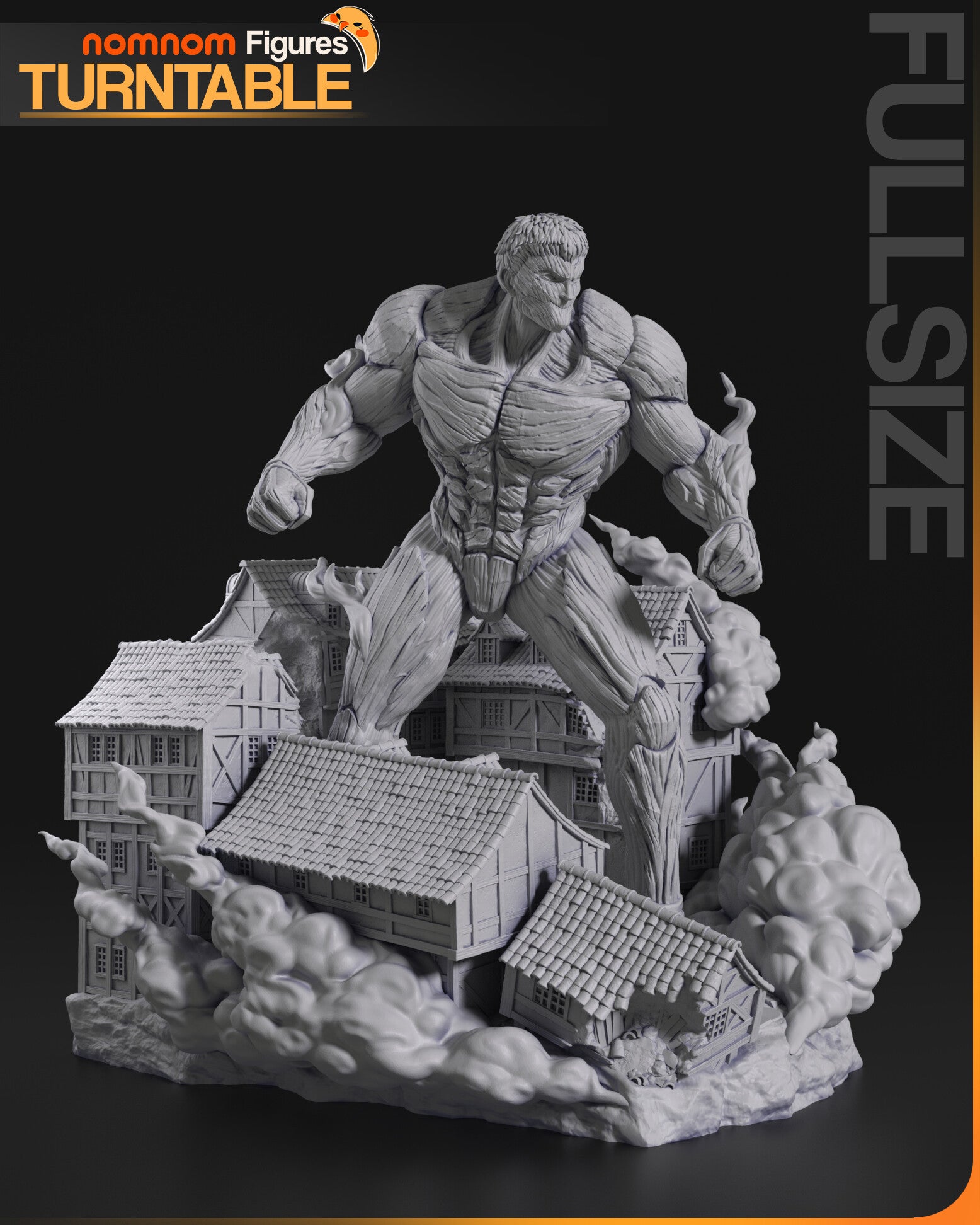 Attack on Titan Armored Titan Garage Kit