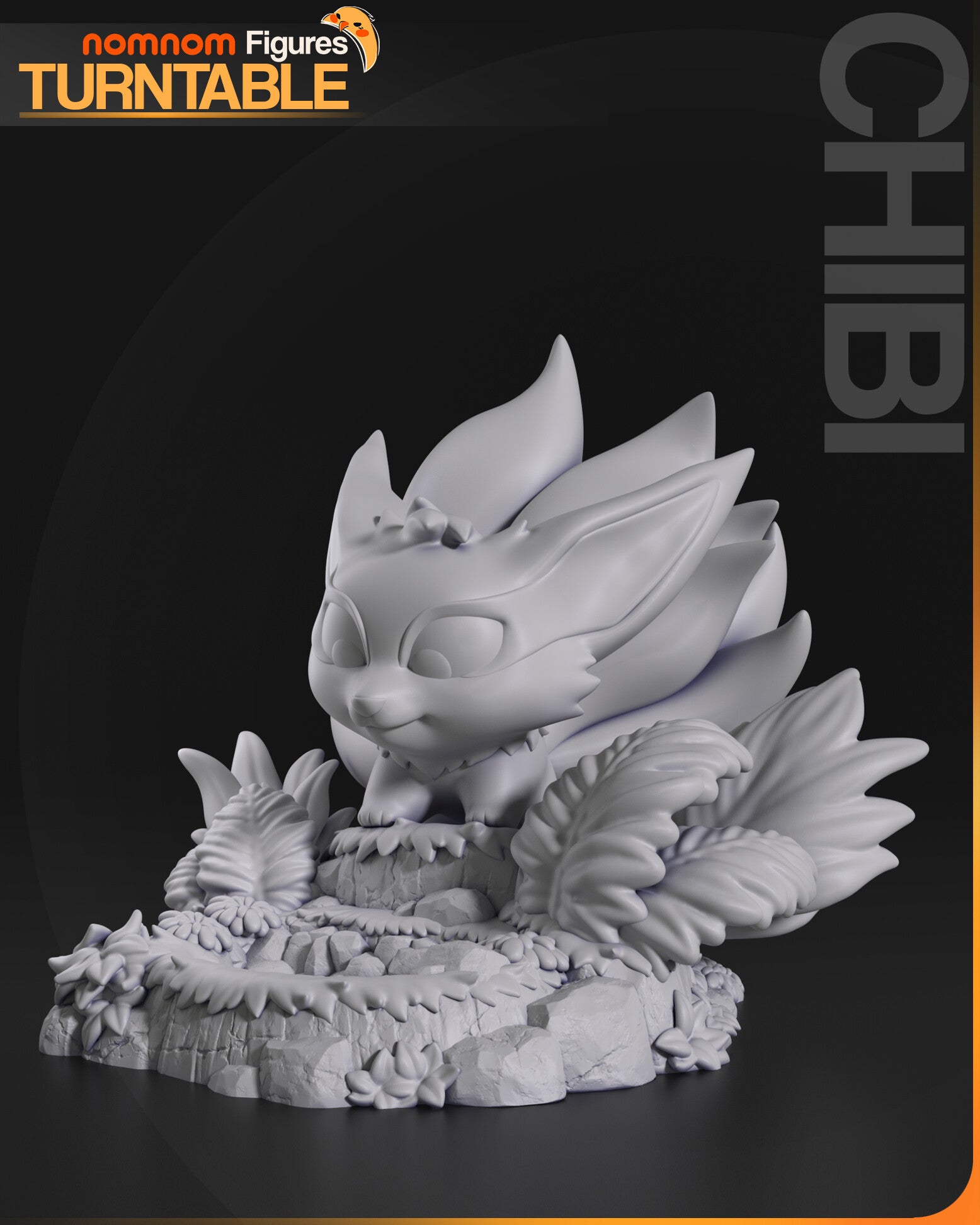Naruto Chibi Kurama Garage Kit