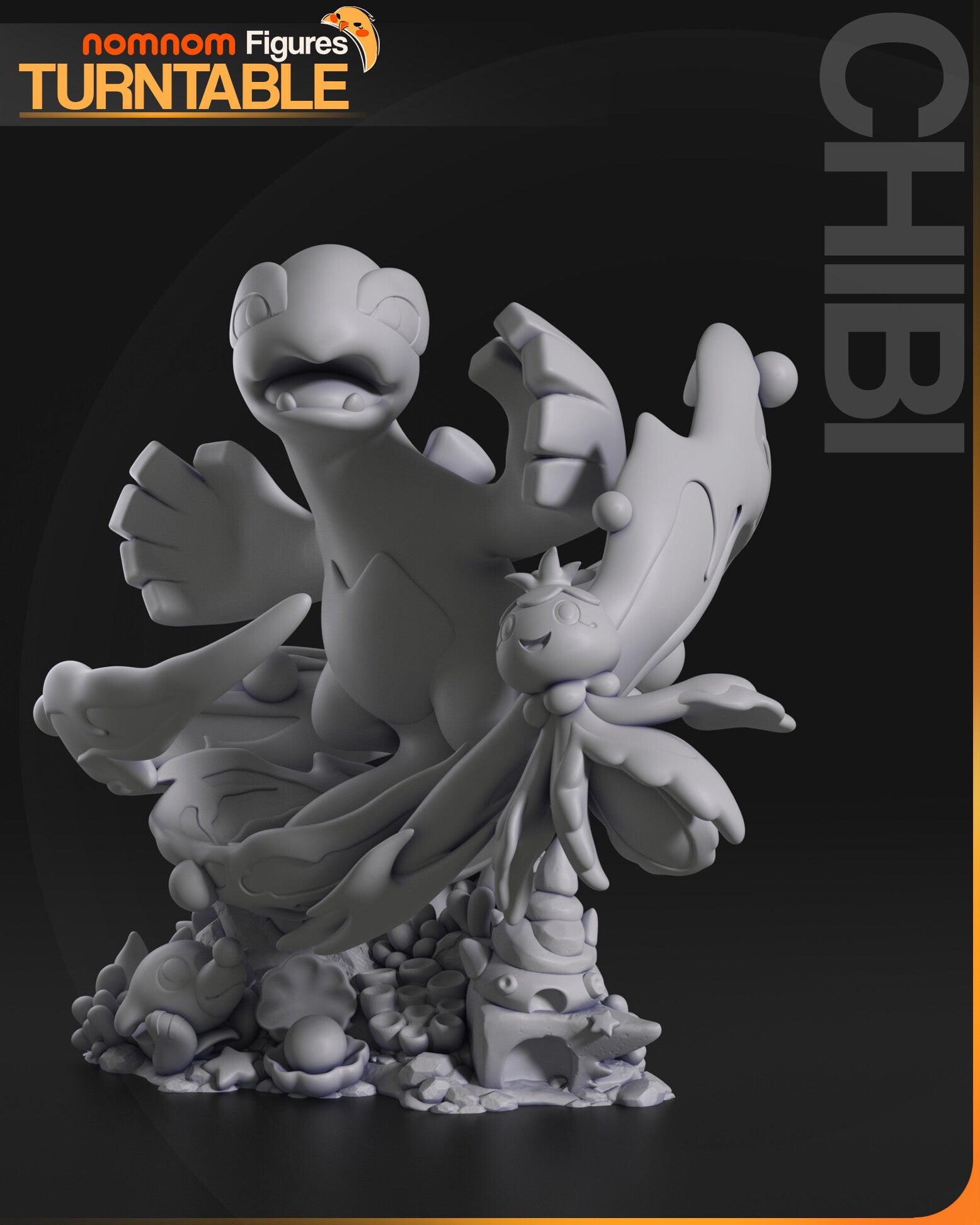 Pokemon Chibi Lugia Garage Kit