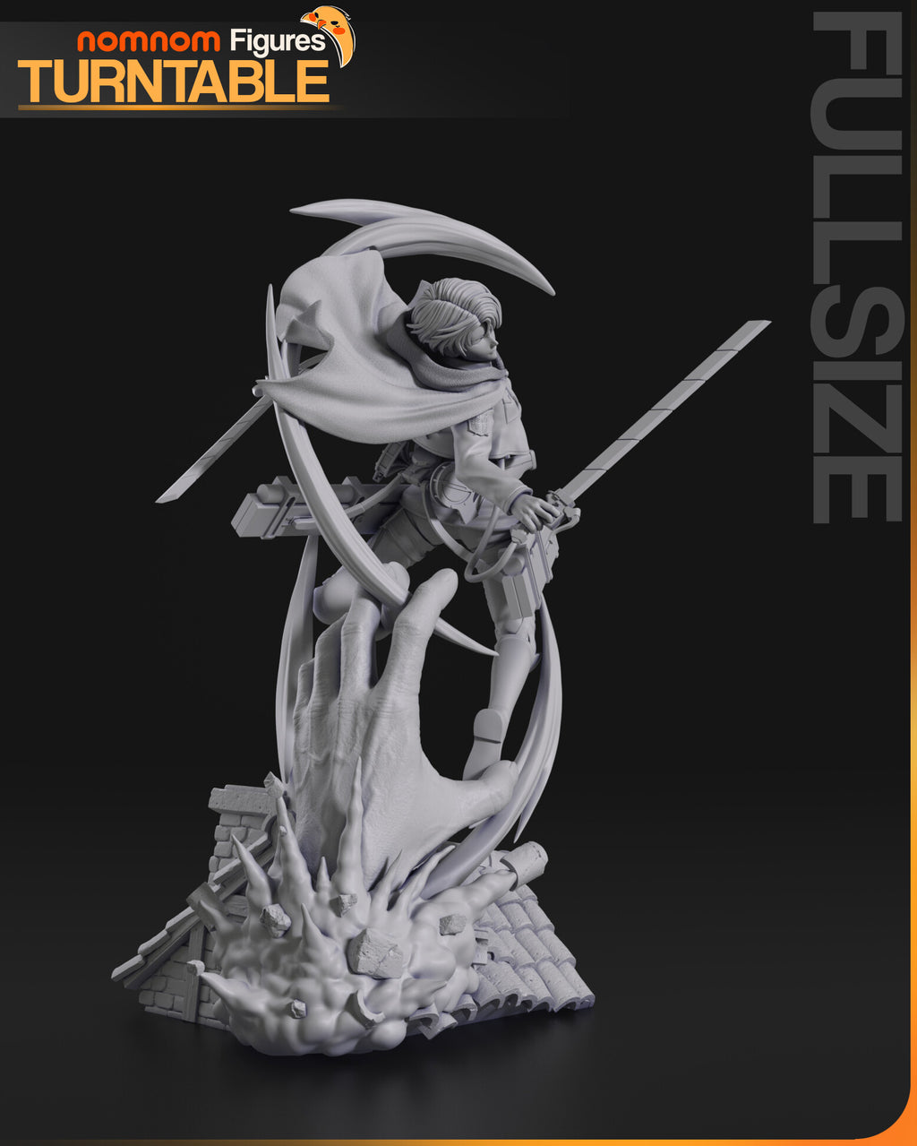 Attack on Titan Levi Garage Kit