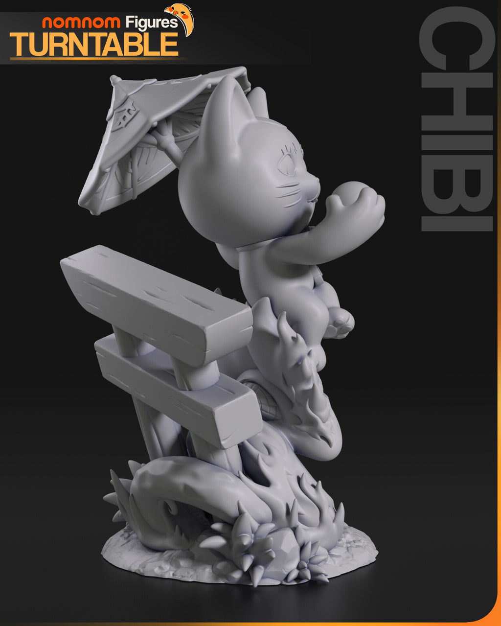 Dandadan Chibi Turbo Granny Garage Kit