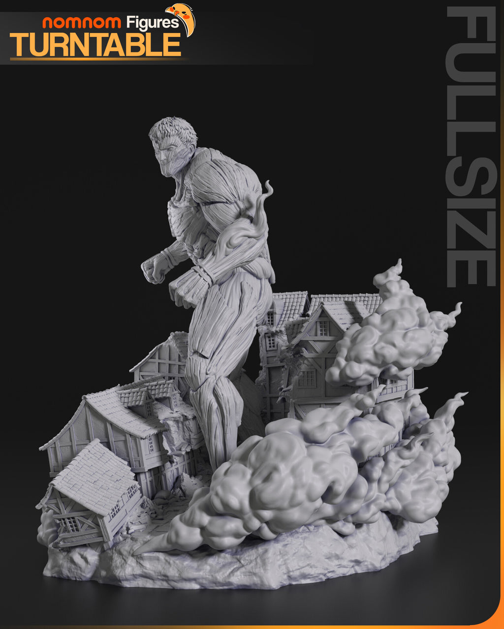 Attack on Titan Armored Titan Garage Kit