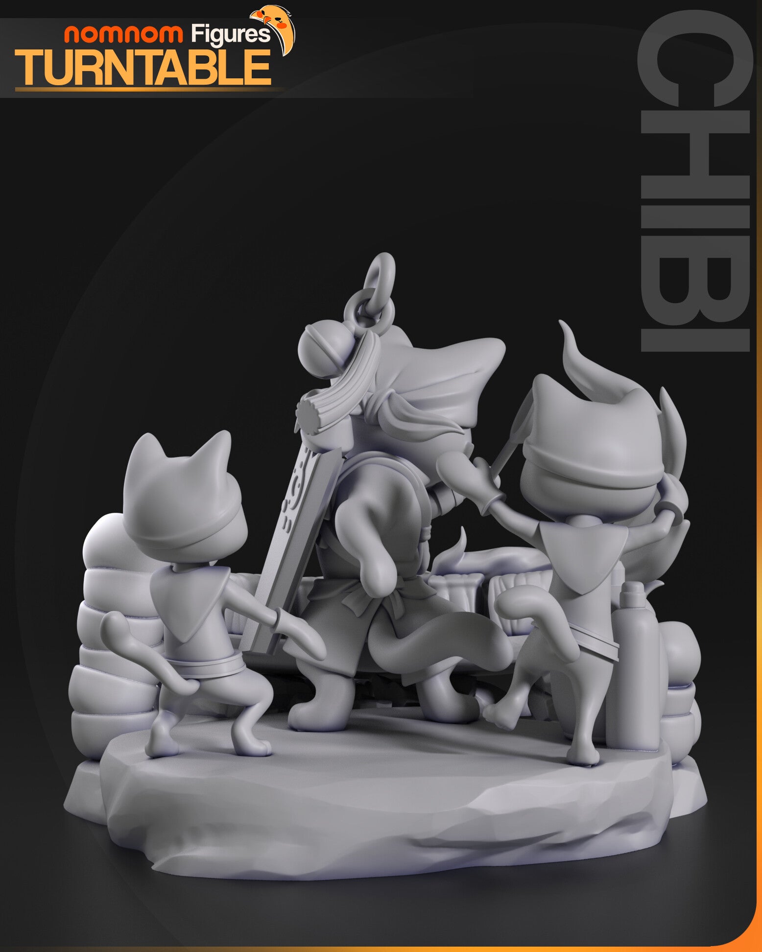 Monster Hunter Chef Meowscular Garage Kit