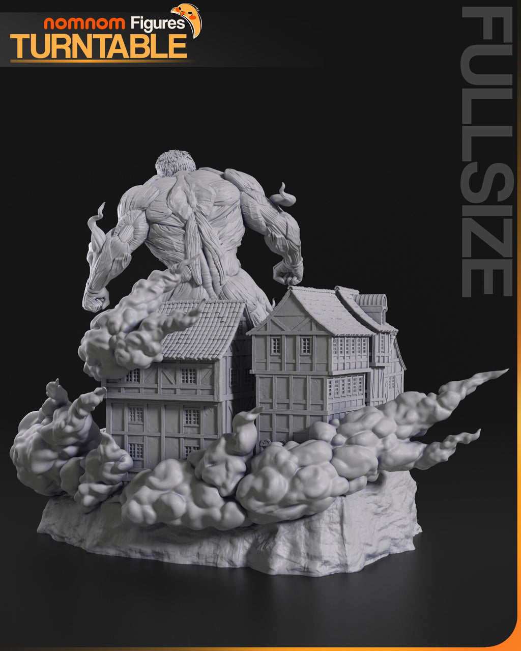 Attack on Titan Armored Titan Garage Kit