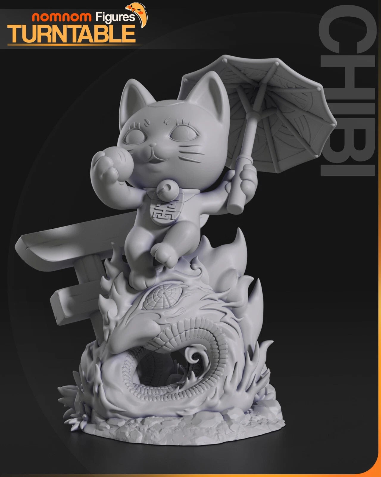 Dandadan Chibi Turbo Granny Garage Kit