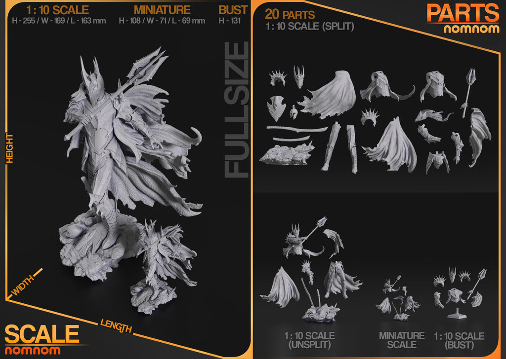 Lord of The Rings Sauron Garage kit